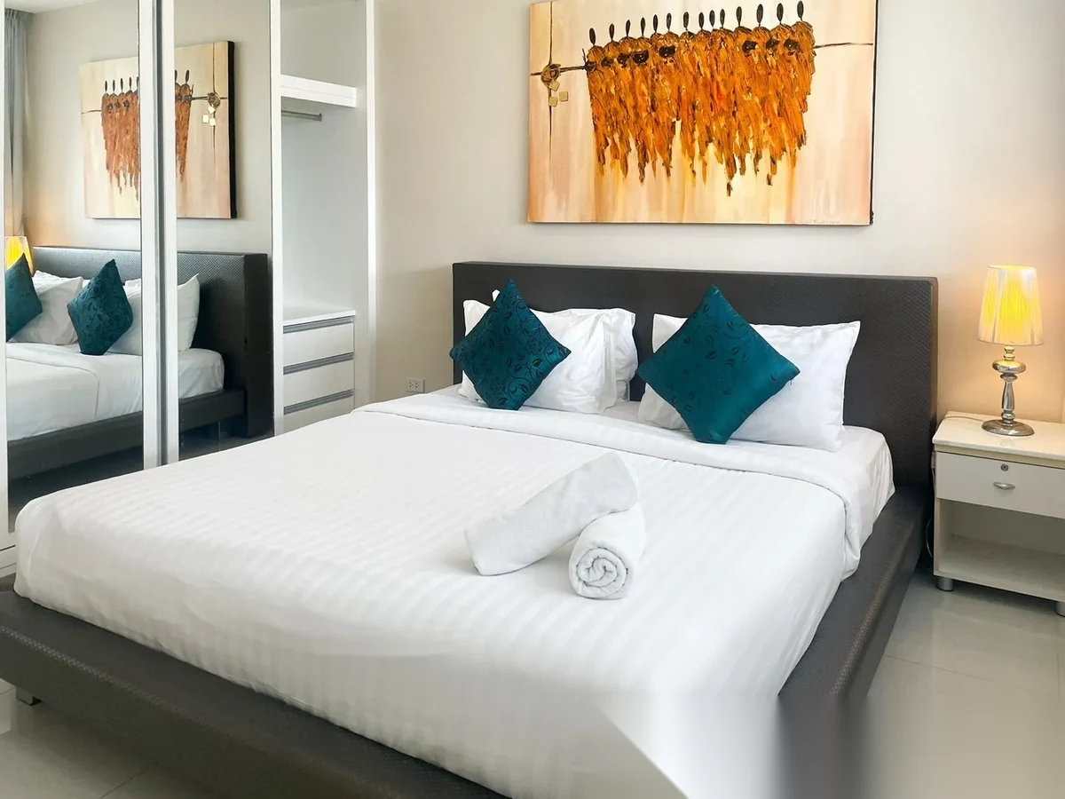 2 Bedroom Apartment for rent at Sansuri complex · Choeng Thale · Pool View — photo 5