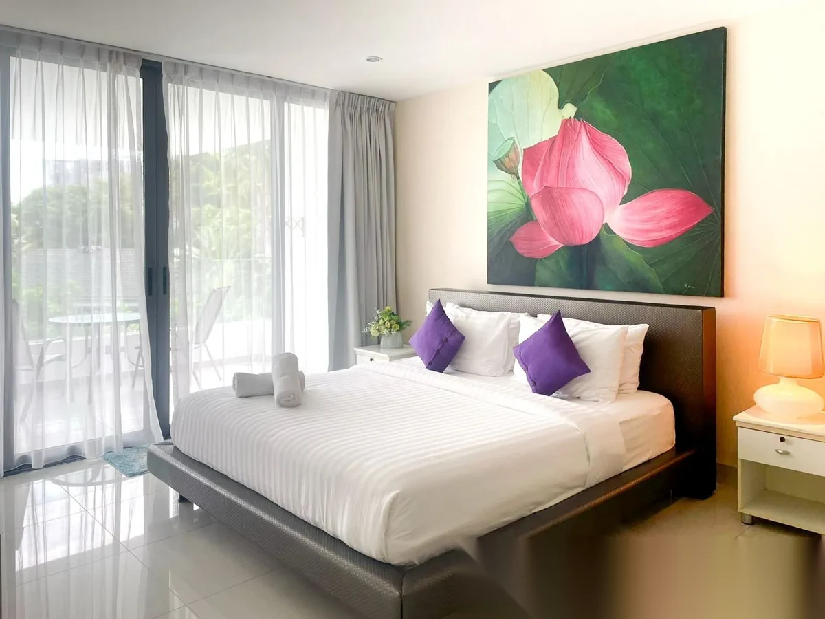 2 Bedroom Apartment for rent at Sansuri complex · Choeng Thale · Pool View — photo 8