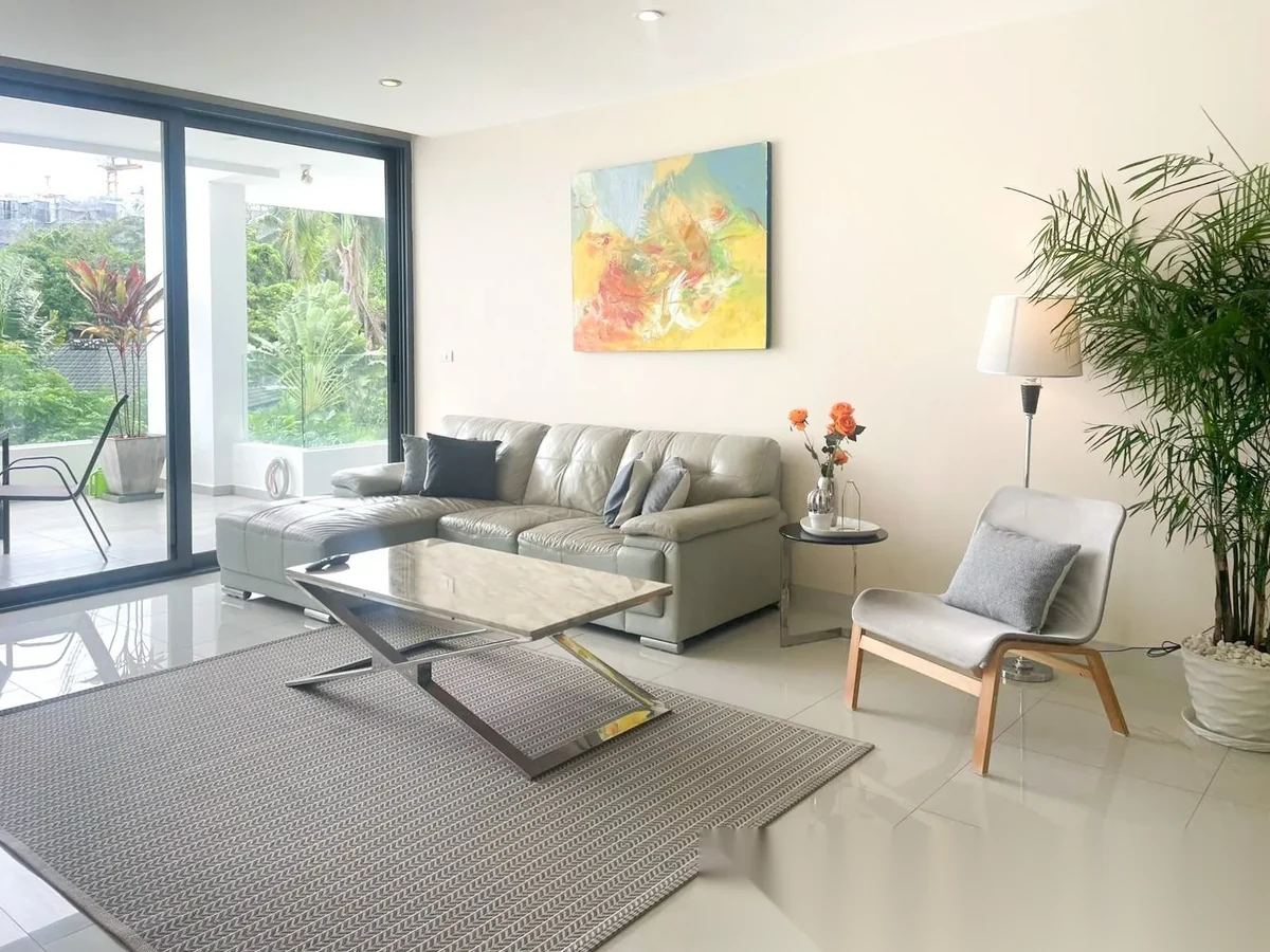 2 Bedroom Apartment for rent at Sansuri complex · Choeng Thale · Pool View — photo 12