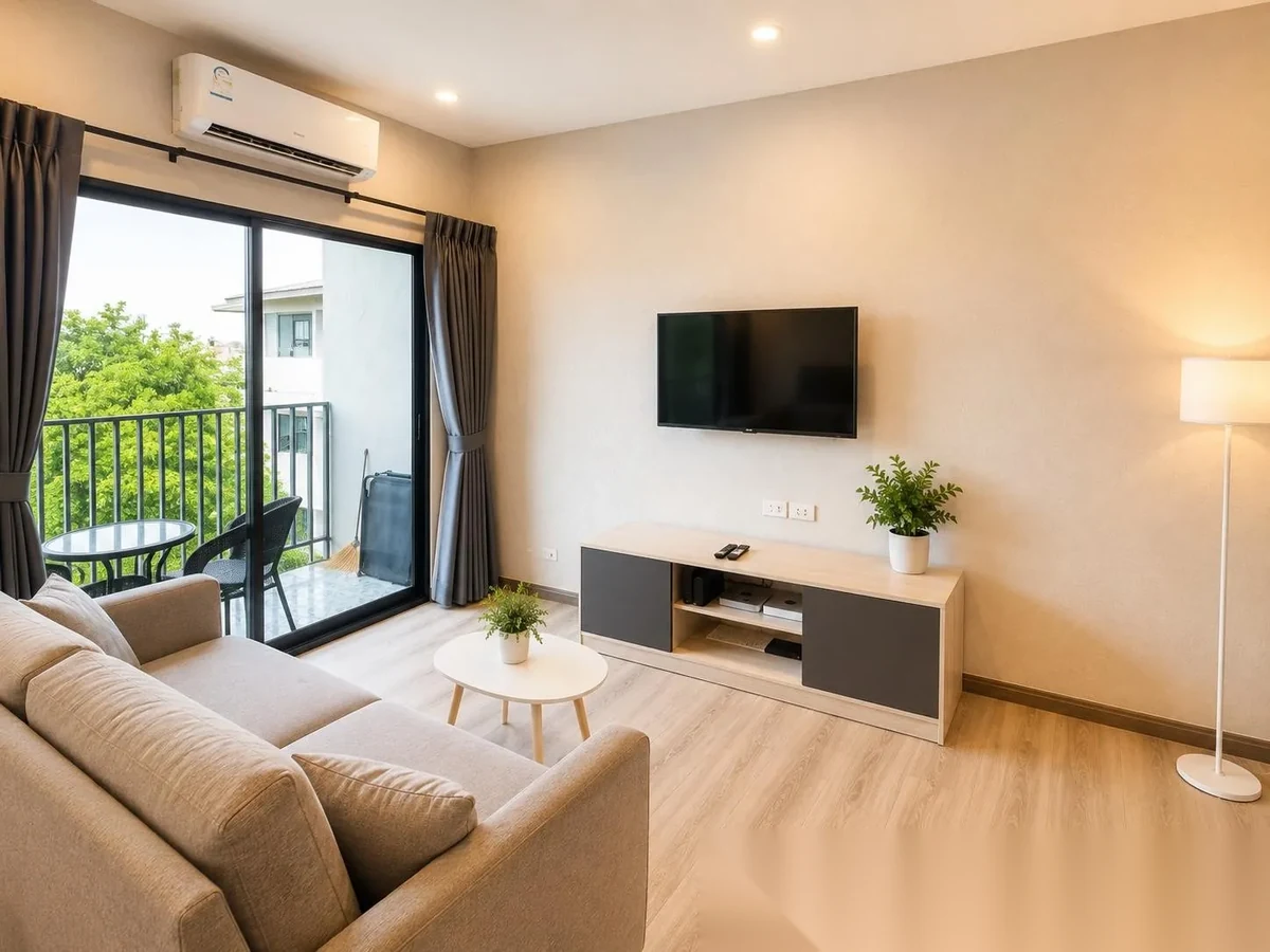 1 Bedroom Apartment for sale at The Title Residencies complex · Sakhu · Pool View — photo 7