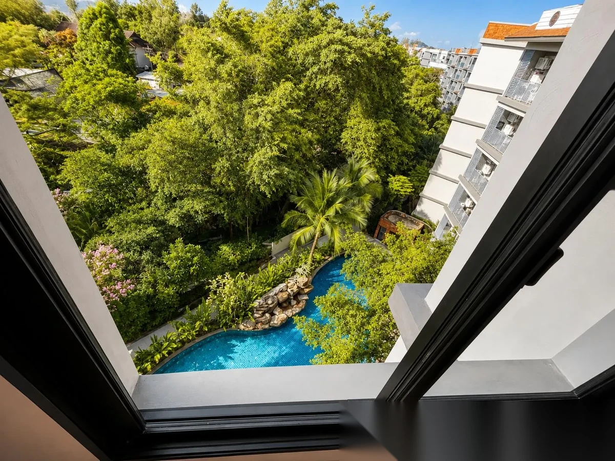 1 Bedroom Apartment for sale at The Title Residencies complex · Sakhu · Pool View — photo 10