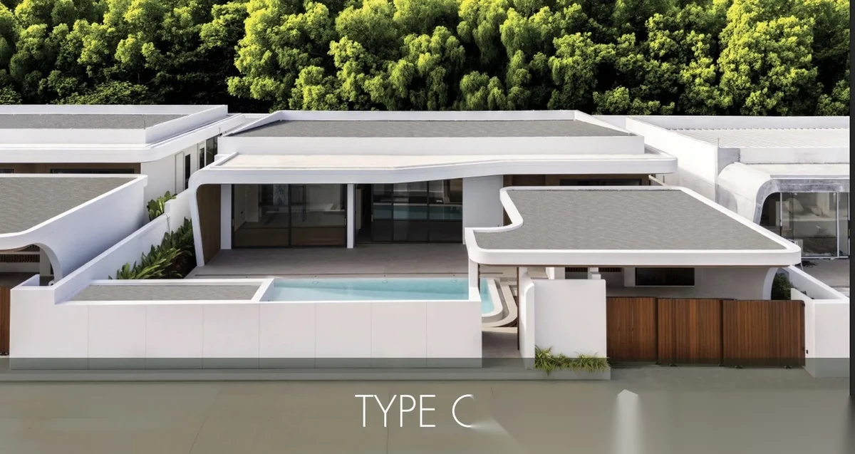 3 Bedroom Villa for sale at Clover Residence complex · Si Sunthon