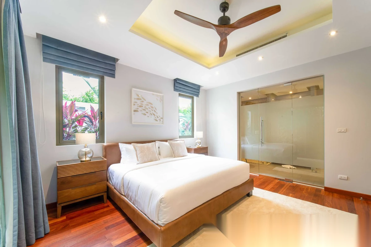 4 Bedroom House for rent at Botanica The Nature (Phase 8) complex · Si Sunthon · Pool View — photo 5