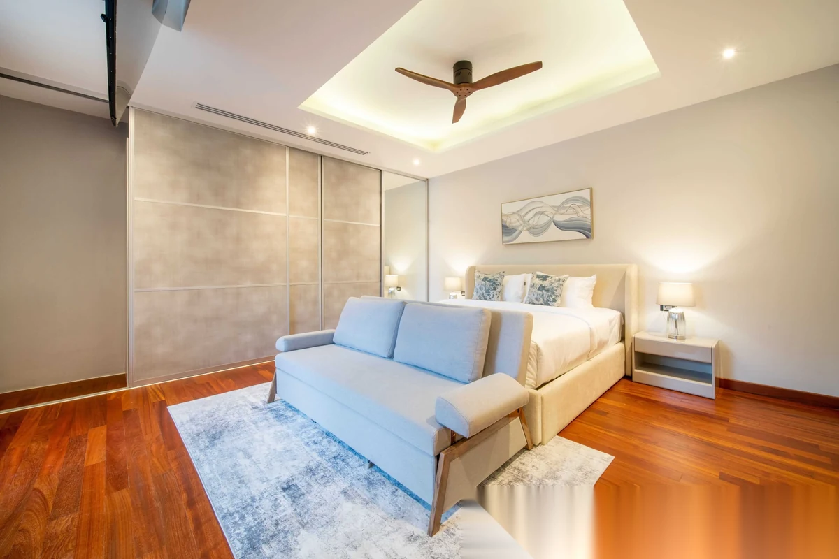 4 Bedroom House for rent at Botanica The Nature (Phase 8) complex · Si Sunthon · Pool View — photo 11