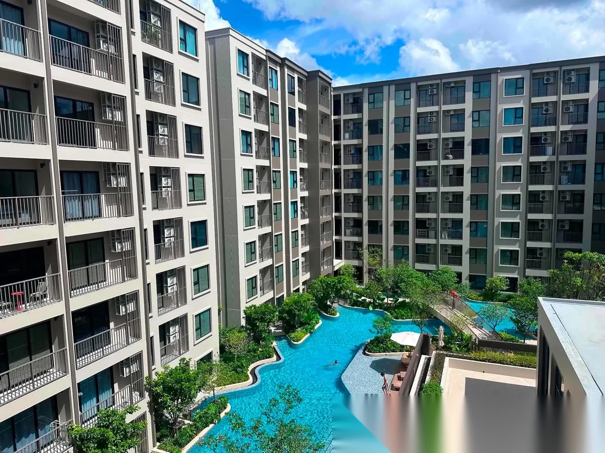 2 Bedroom Apartment for rent at The Origin Kathu-Patong complex · Kathu · Pool View — photo 6