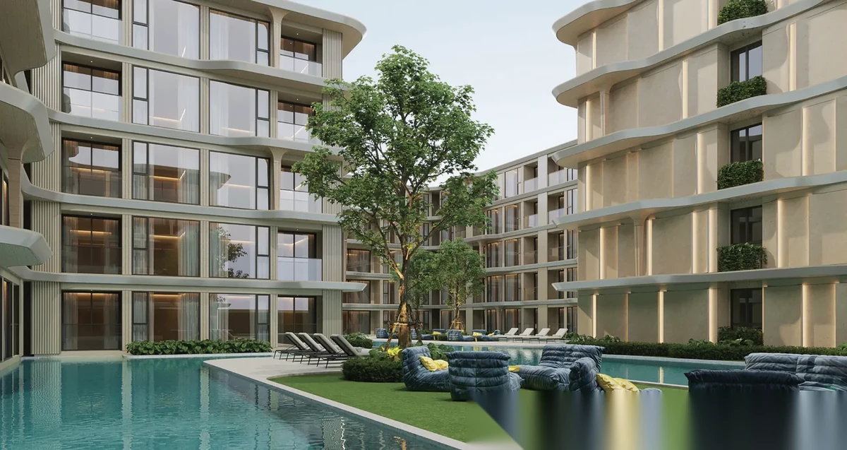 Studio Apartment for sale at Bellevue Beachfront Condo complex · Choeng Thale