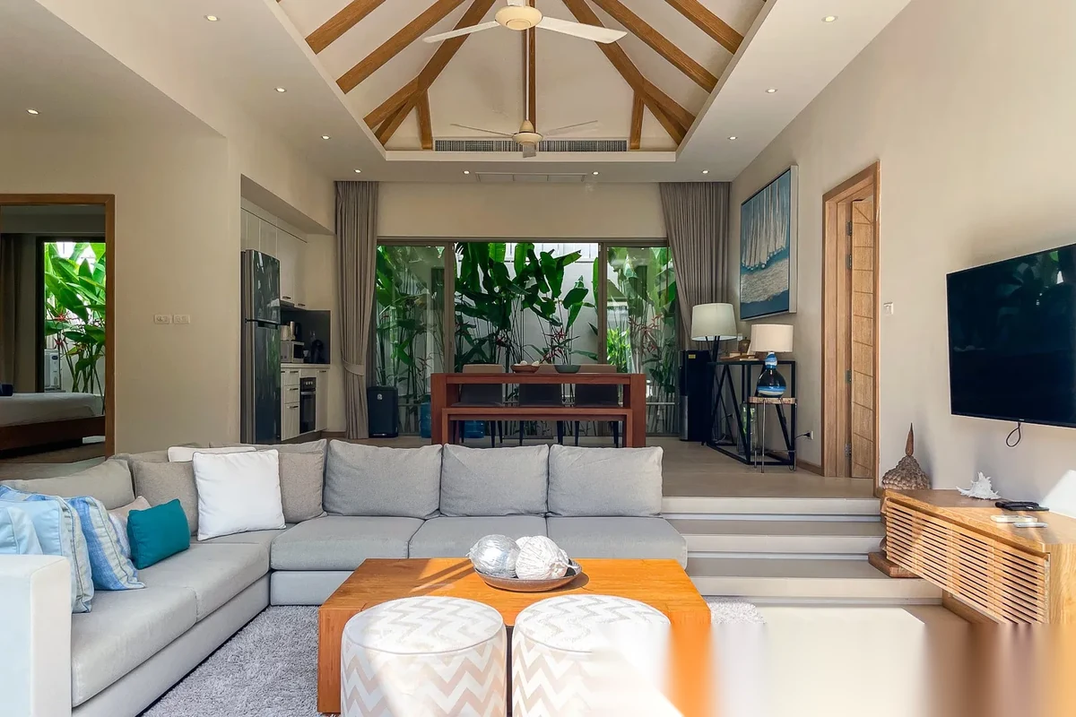 3 Bedroom Villa for sale at Trichada Villas complex · Choeng Thale · Pool View — photo 3