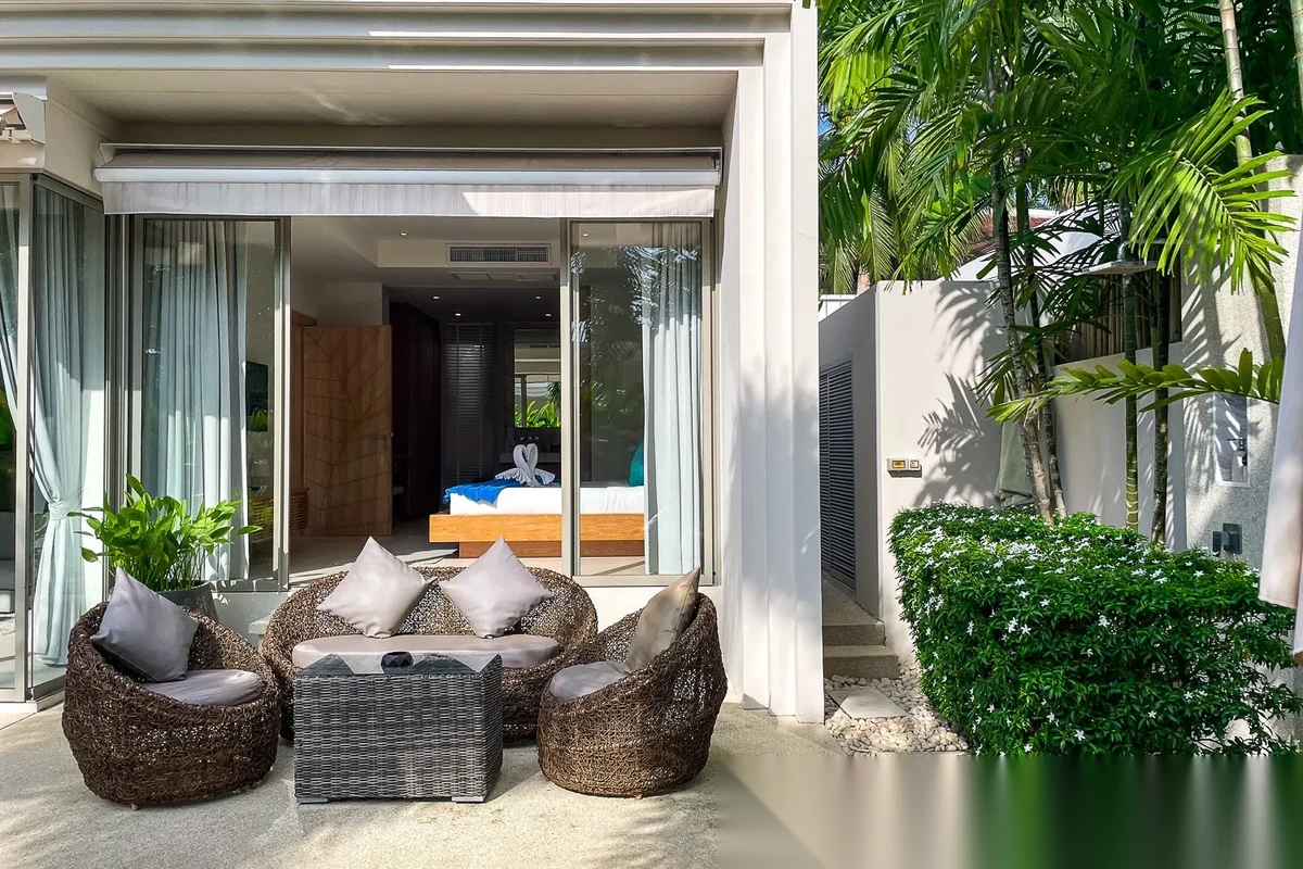 3 Bedroom Villa for sale at Trichada Villas complex · Choeng Thale · Pool View — photo 9