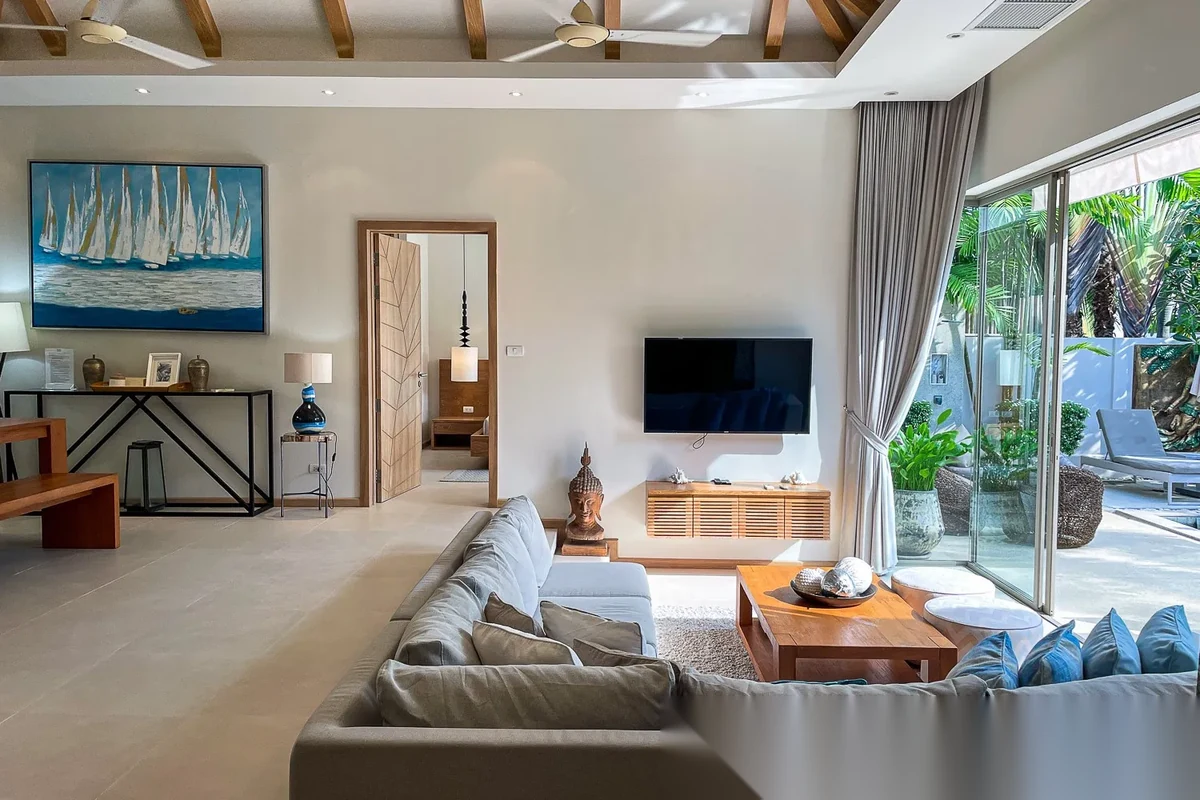 3 Bedroom Villa for sale at Trichada Villas complex · Choeng Thale · Pool View — photo 10
