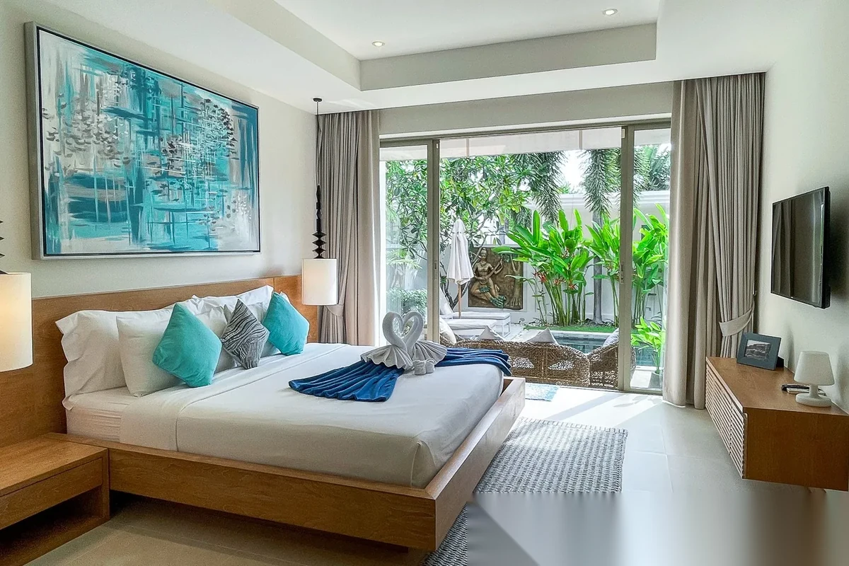3 Bedroom Villa for sale at Trichada Villas complex · Choeng Thale · Pool View — photo 16