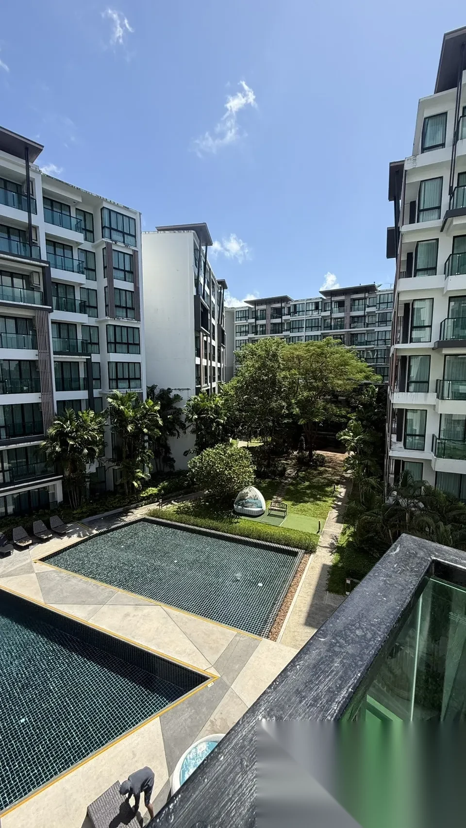 1 Bedroom Apartment for sale at Royal Lee The Terminal Phuket complex · Sakhu · Pool View — photo 3