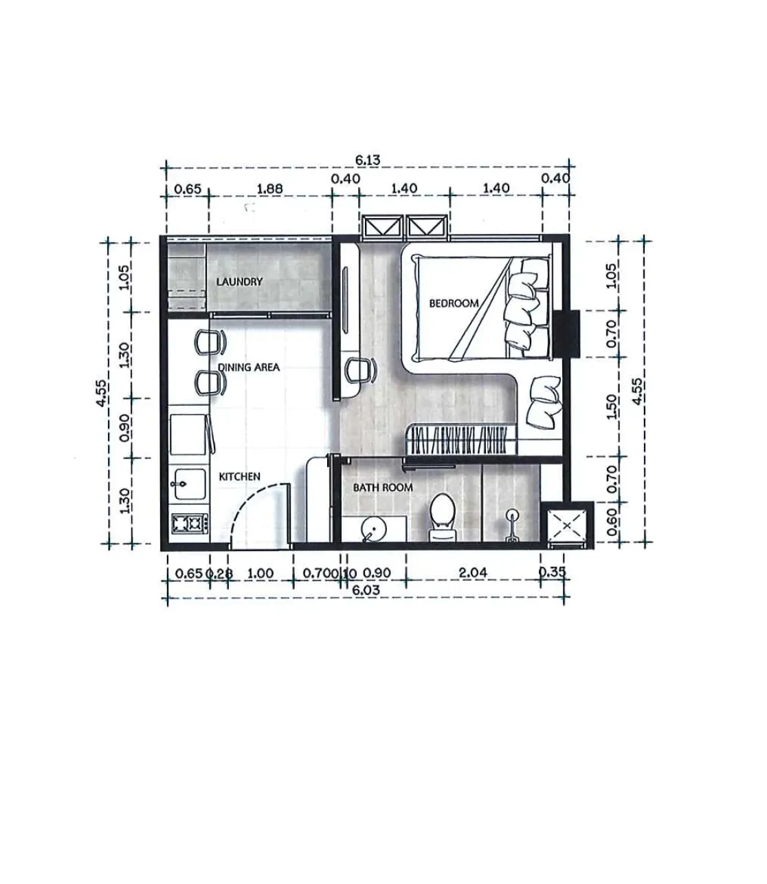 1 Bedroom Apartment for sale at Fantasea Condo Kamala complex · Kamala · Pool Access — photo 26