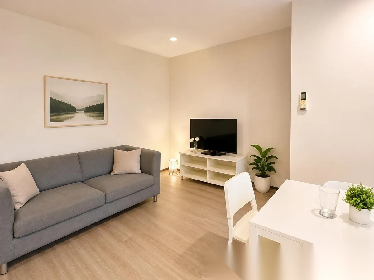 1 Bedroom Apartment for rent at The Title Rawai Phase 1-2 complex · Rawai · Garden View — photo 3