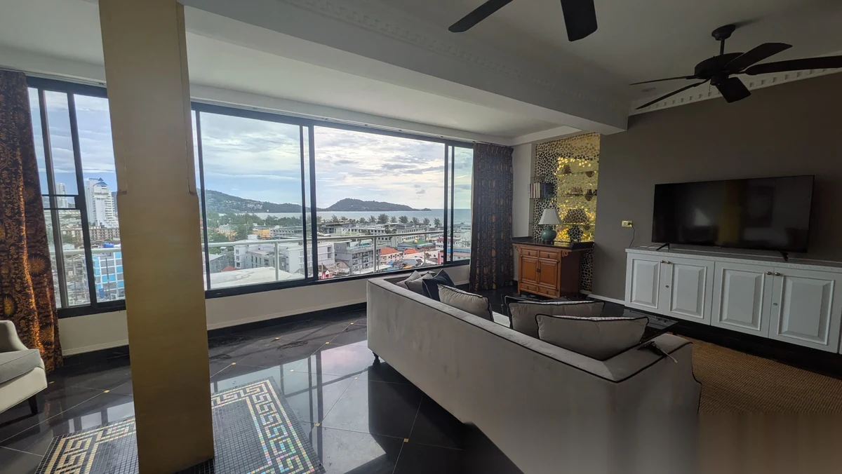 1 Bedroom Penthouse for rent at Le Versace complex · Patong · Sea View — photo 8