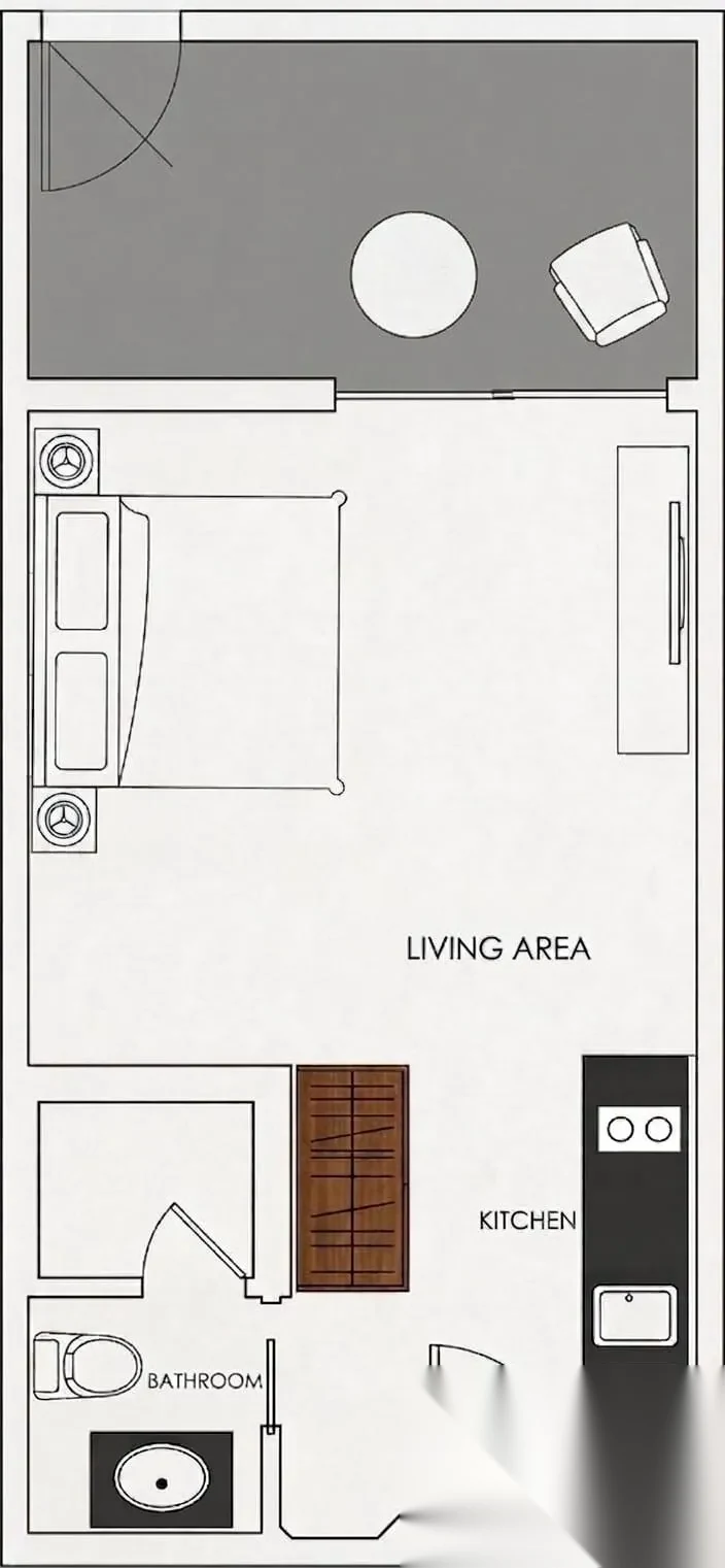 Studio Apartment for sale at The Bliss Condo by Unity complex · Patong · Garden View — photo 11