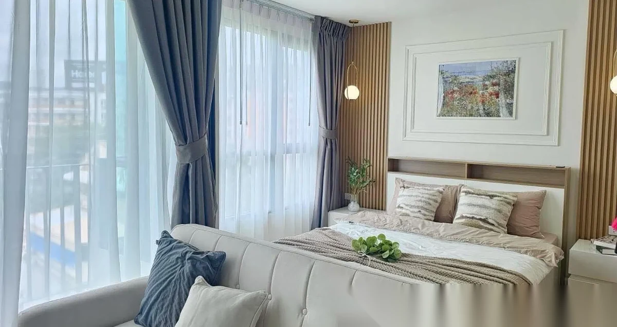 Studio Apartment for rent at Centrio complex · Wichit