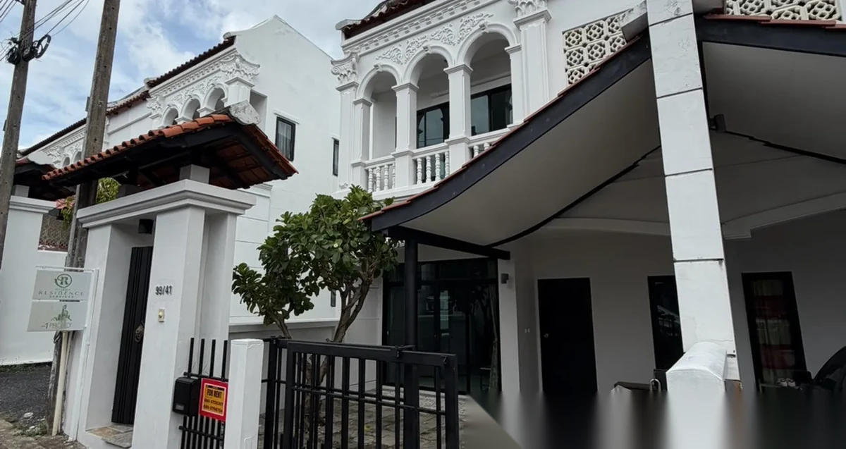 3 Bedroom Townhouse for rent at Sino Village complex · Phuket Town
