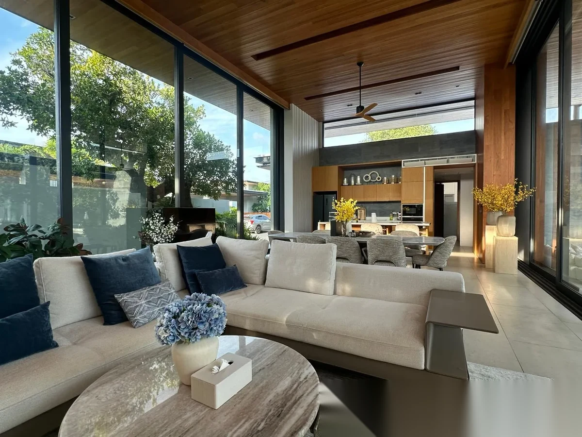 4 Bedroom Villa for sale at Botanica Forestique complex · Thep Krasattri · Pool View — photo 3