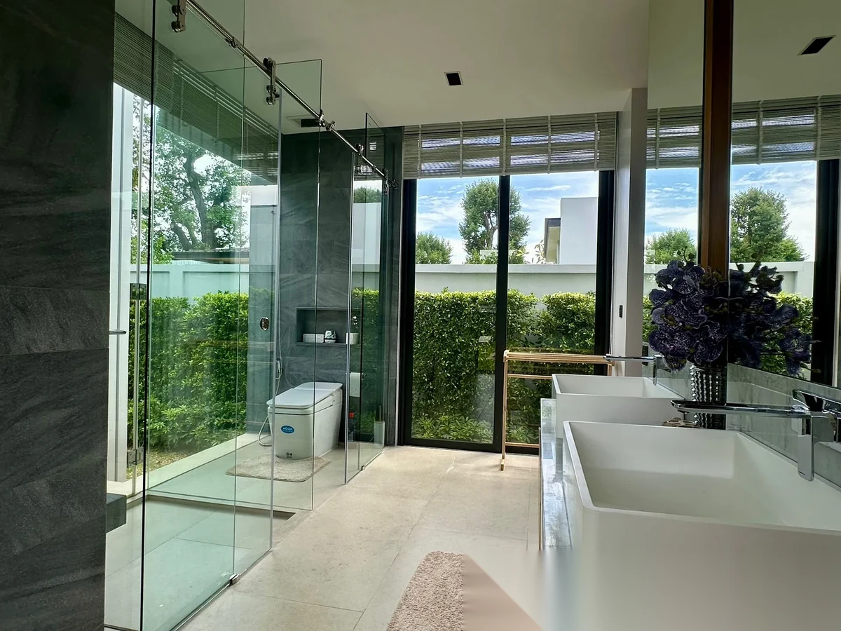 4 Bedroom Villa for sale at Botanica Forestique complex · Thep Krasattri · Pool View — photo 6