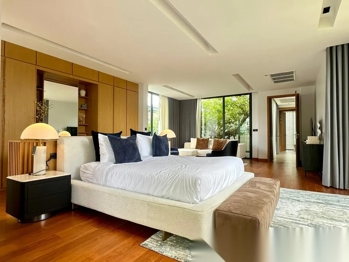 4 Bedroom Villa for sale at Botanica Forestique complex · Thep Krasattri · Pool View — photo 11
