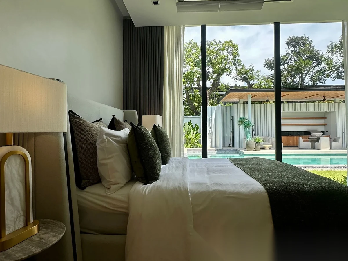 4 Bedroom Villa for sale at Botanica Forestique complex · Thep Krasattri · Pool View — photo 20