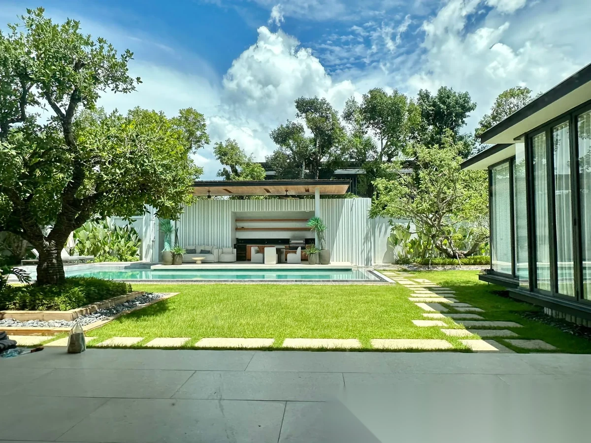 4 Bedroom Villa for sale at Botanica Forestique complex · Thep Krasattri · Pool View — photo 25