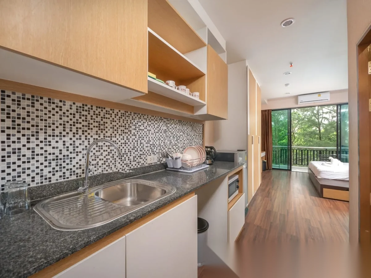 1 Bedroom Apartment for rent at The Naithon Condominium complex · Sakhu · Sea View — photo 5