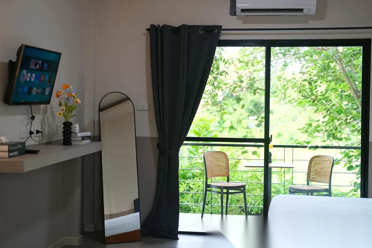 Studio Apartment for rent at Alisse Stay Phuket complex · Thep Krasattri · Pool View — photo 4