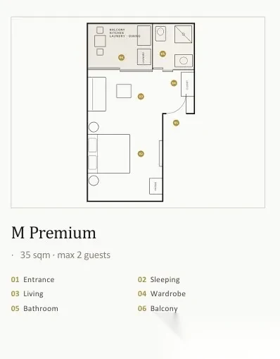 Апартаменты студия в ЖК Alisse Stay Phuket · Теп Красаттри · Вид на бассейн — фото 6