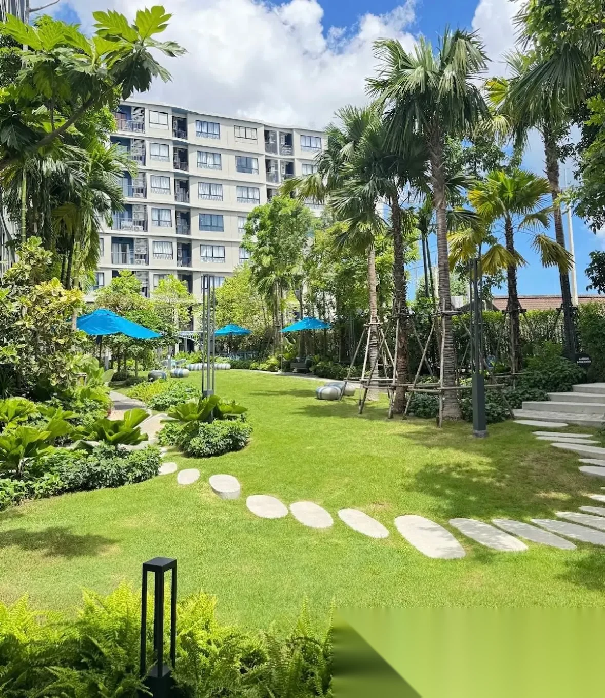 2 Bedroom Apartment for rent at Dcondo Reef Phuket complex · Kathu · Garden View — photo 2