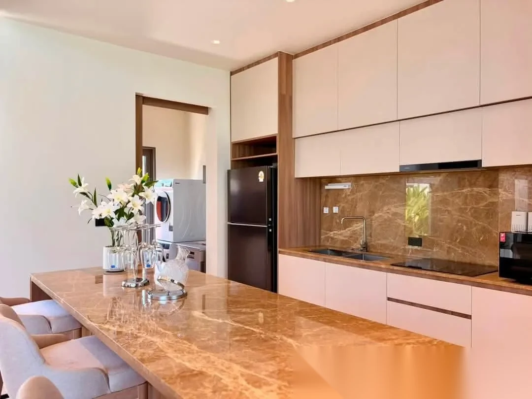 3 Bedroom Villa for rent at The Ozone Campus Villa complex · Thep Krasattri · Pool View — photo 8