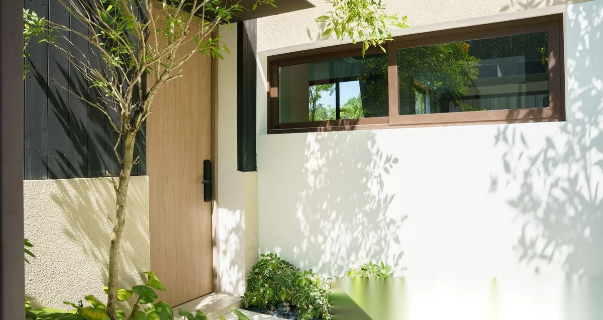 Вилла 3BR в комплексе Villa Qabalah · Си Сунтон · Выход к бассейну
