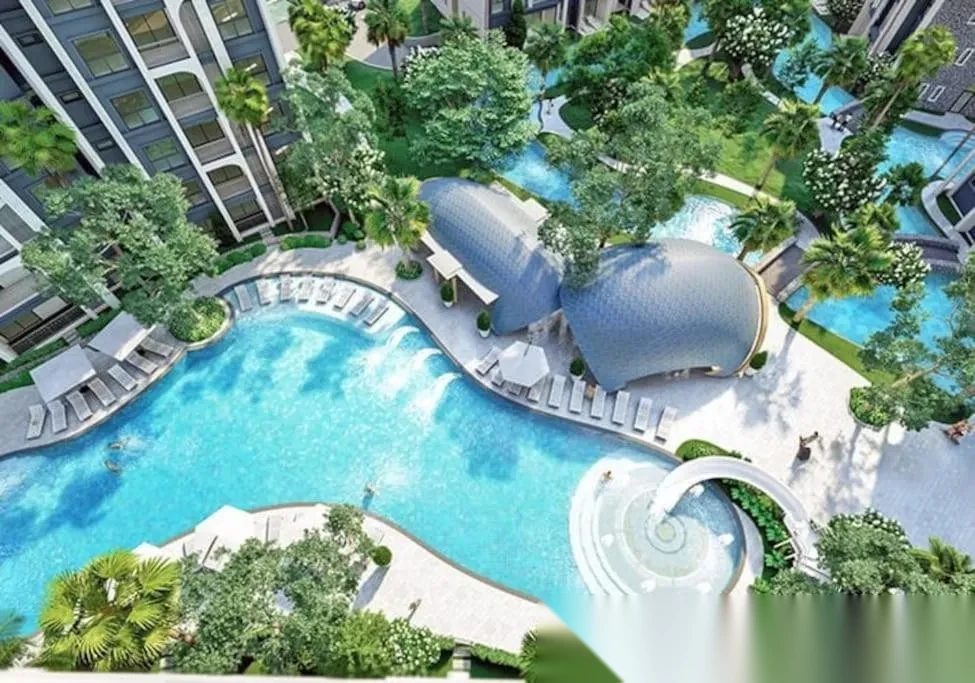 1 Bedroom Apartment for sale at The Title Halo 1 complex · Sakhu · Pool View — photo 6