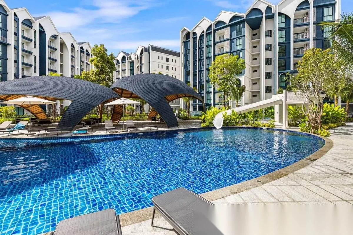 1 Bedroom Apartment for sale at The Title Halo 1 complex · Sakhu · Pool View — photo 8