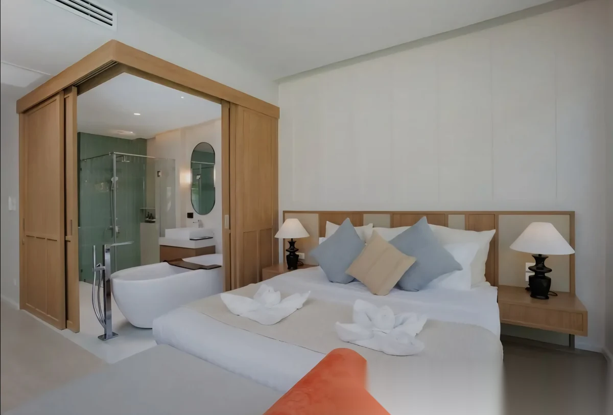 Вилла 3BR в комплексе Raintree Villa · Раваи · Выход к бассейну — фото 7