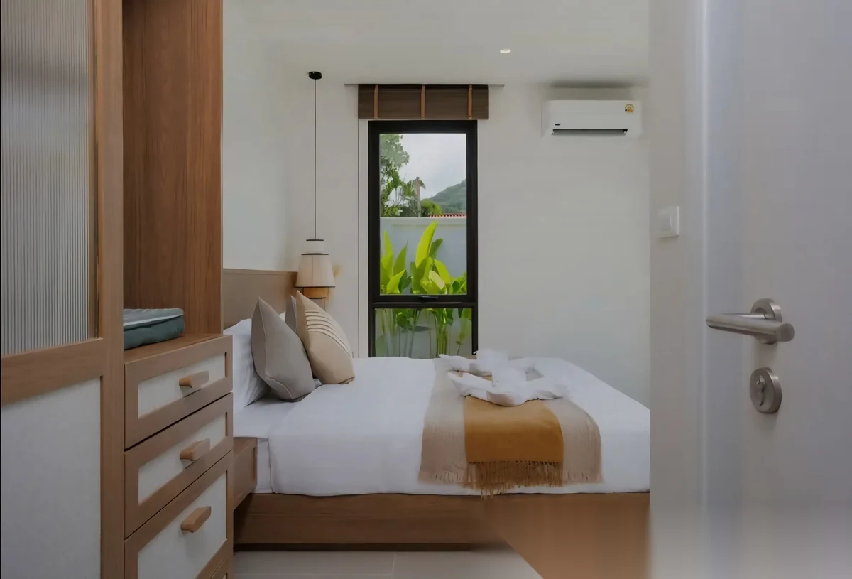Вилла 3BR в комплексе Raintree Villa · Раваи · Выход к бассейну — фото 8