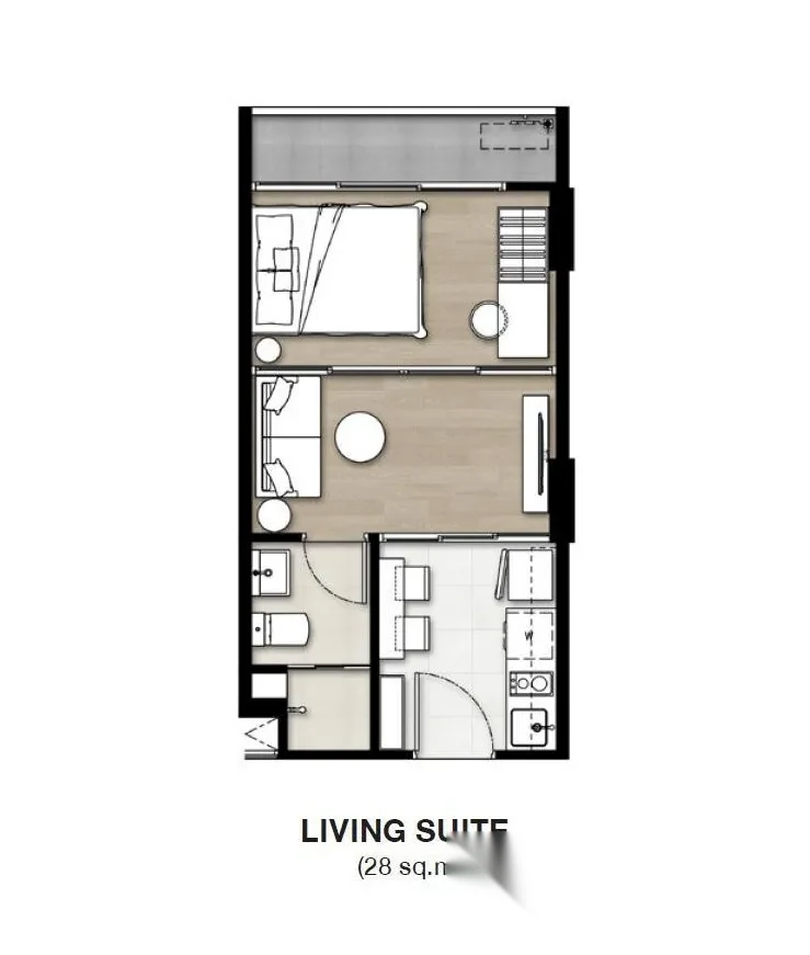 1 Bedroom Apartment for sale at The Origin Kathu-Patong complex · Kathu · Pool Access — photo 21
