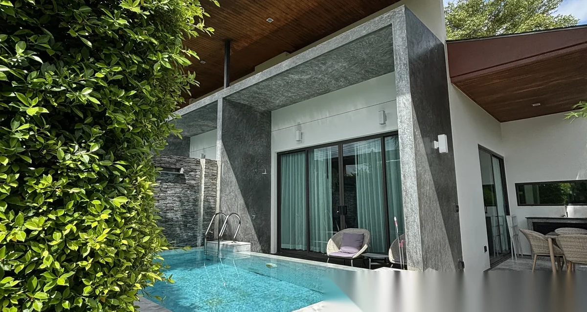 2 Bedroom House for rent at The 8 Pool Villa complex · Chalong — превью PDF