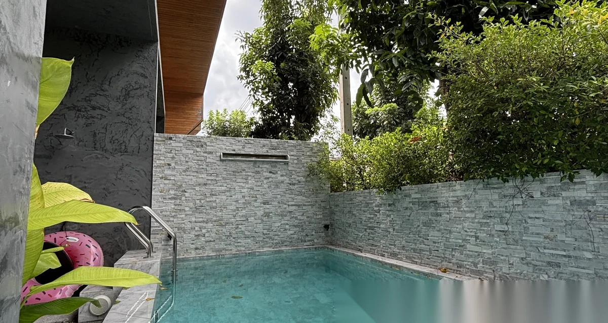 2 Bedroom House for rent at The 8 Pool Villa complex · Chalong
