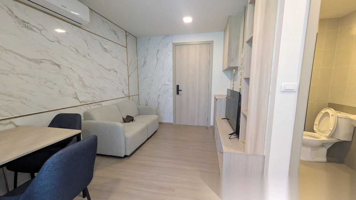 Апартаменты 1BR в ЖК Dcondo Reef Phuket · Кату · Выход к бассейну — фото 4