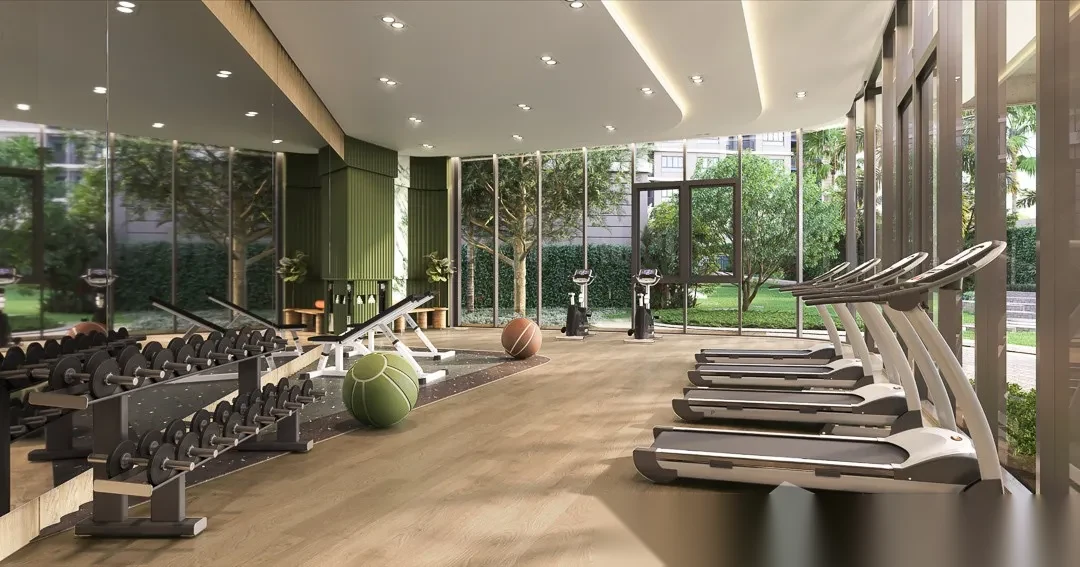Апартаменты 1BR в ЖК Dcondo Reef Phuket · Кату · Выход к бассейну — фото 14