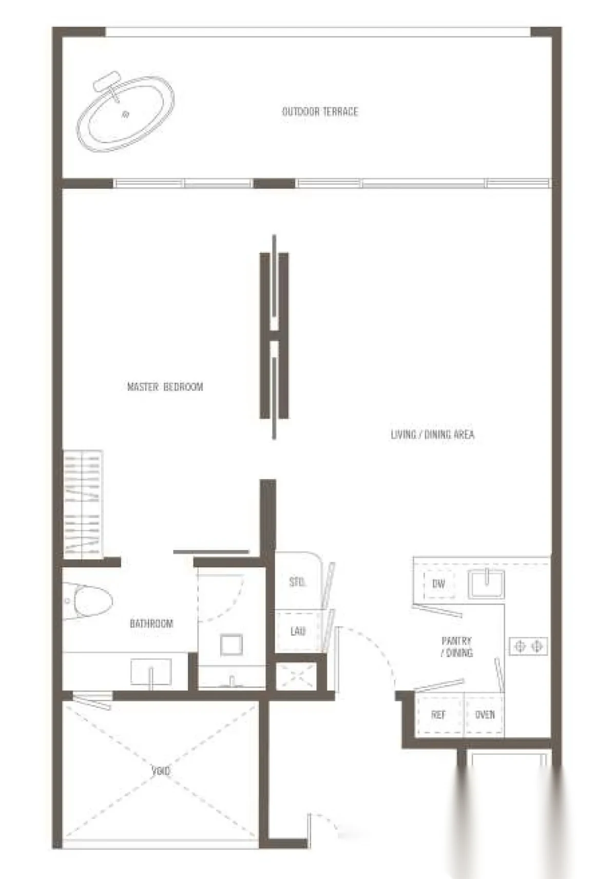 1 Bedroom Apartment for sale at The Standard Residences complex · Choeng Thale · Pool View — photo 12