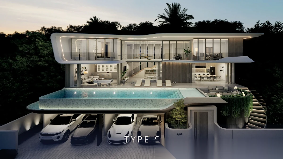 6 Bedroom Villa for sale at Clover Residence complex · Si Sunthon — photo 18