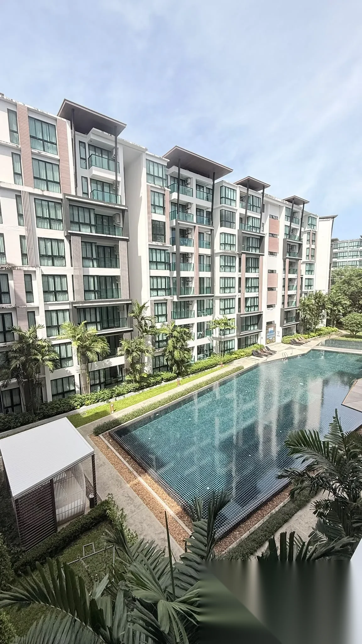 1 Bedroom Apartment for rent at Royal Lee The Terminal Phuket complex · Sakhu · Pool View — photo 9