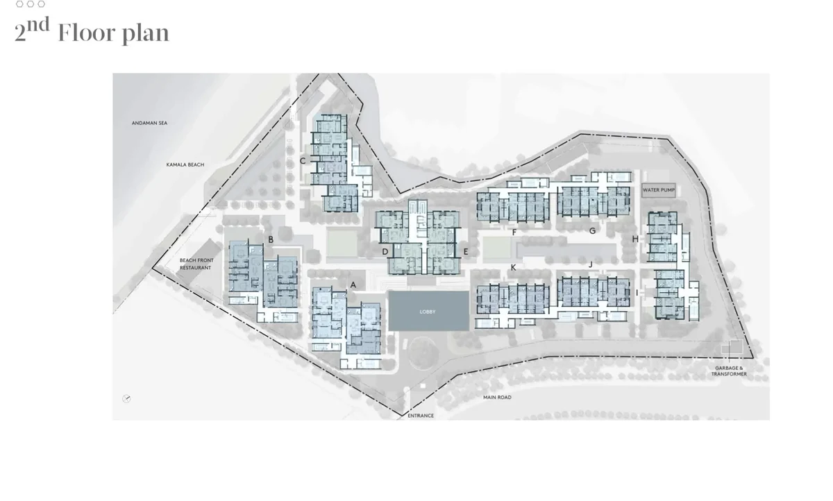 Апартаменты 1BR в ЖК Twinpalms Residences by Montazure · Камала · Вид в сад — фото 20