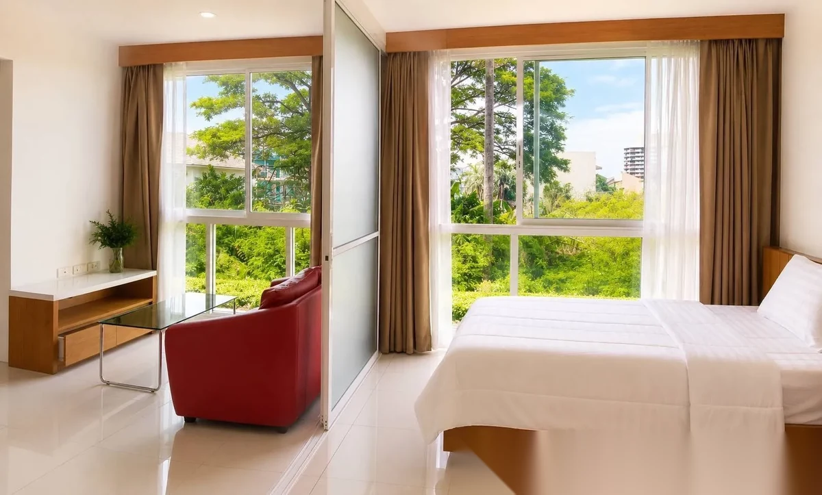 Studio Apartment for sale at The WIDE Condotel - Phuket complex · Phuket Town · Garden View — photo 5