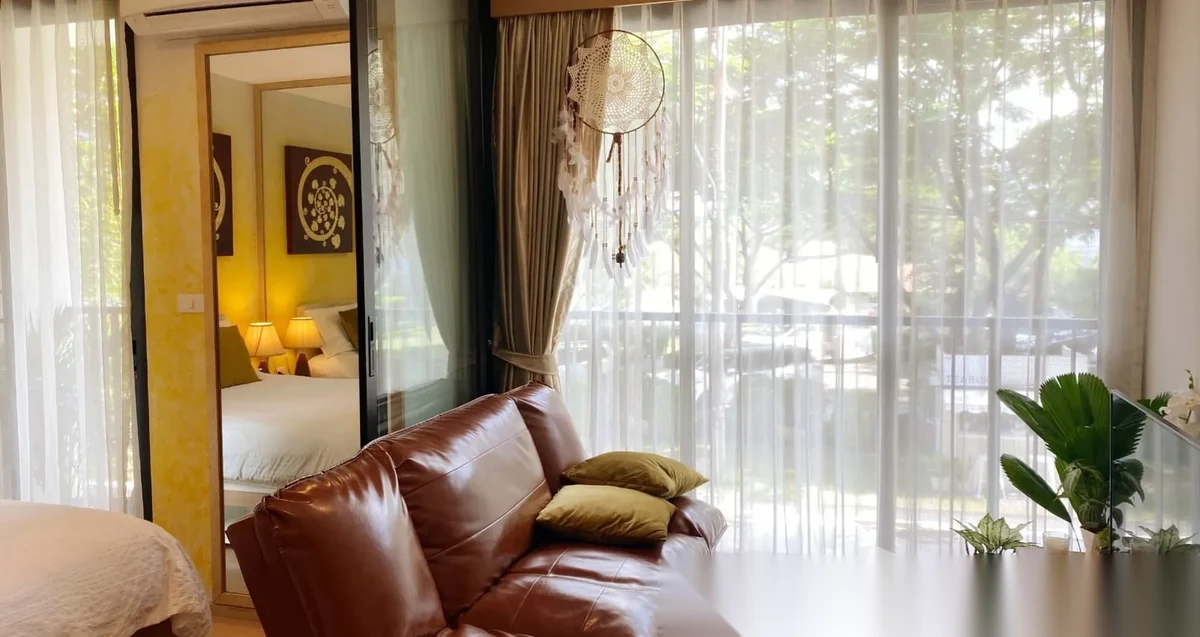 Studio Apartment for rent at Zcape X2 complex · Choeng Thale