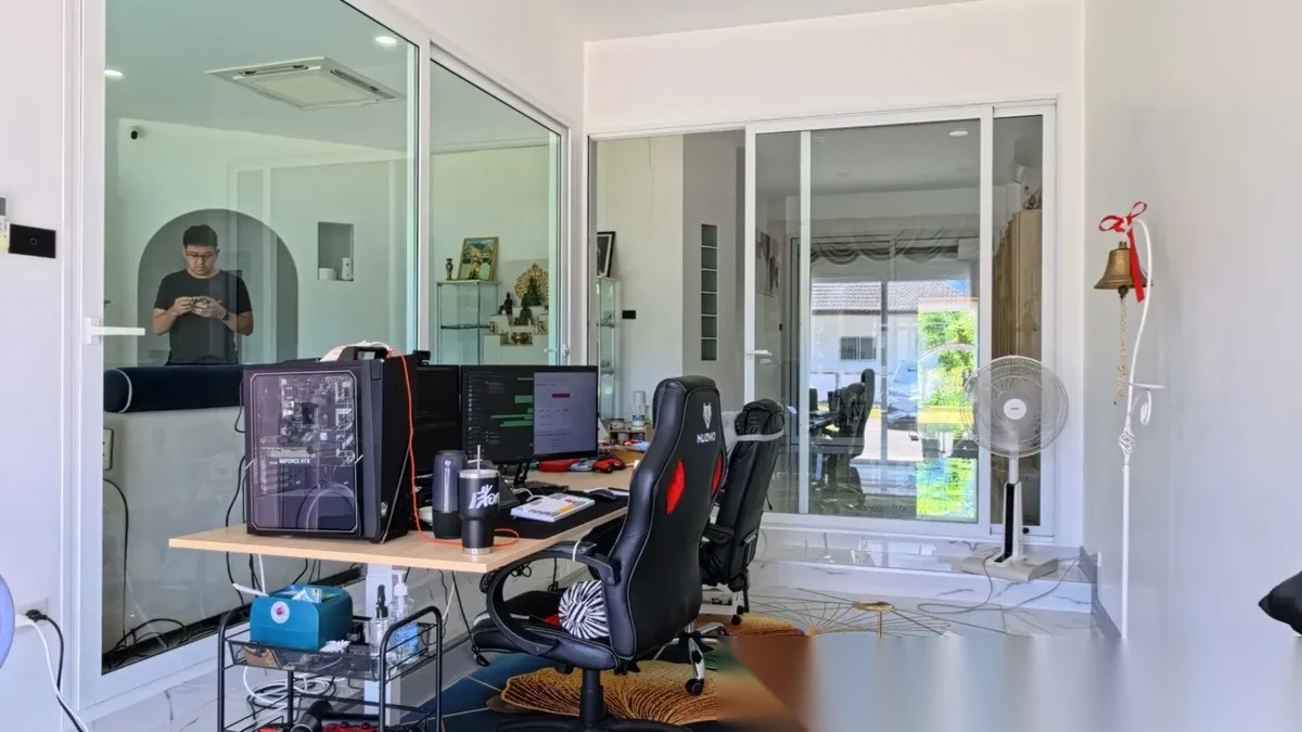 4 Bedroom House for sale at Baan Suan Yu Charoen 5 complex · Pa Khlok · Garden View — photo 52