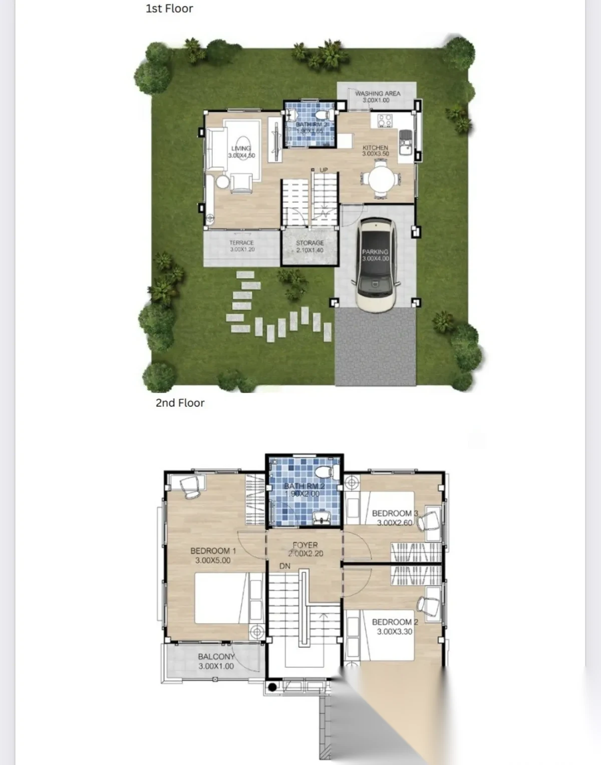 Дом 4BR в комплексе Land and Houses Park · Чалонг · Вид на озеро — фото 28