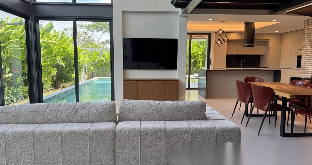 3 Bedroom Villa for sale at Riverhouse Phuket complex · Choeng Thale · Pool View